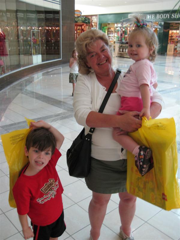 Jess_LegoStoreWGrandma (4).JPG - Thanks Grandma!